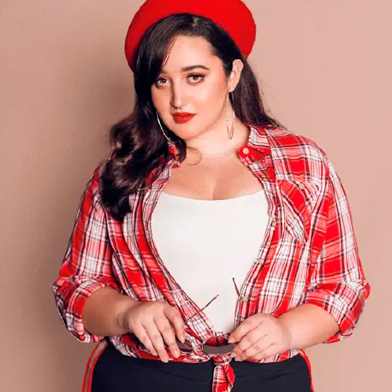 5 LOOKS PARA MUJERES DE TALLA GRANDE Por @Maria.Palida - Adrissa