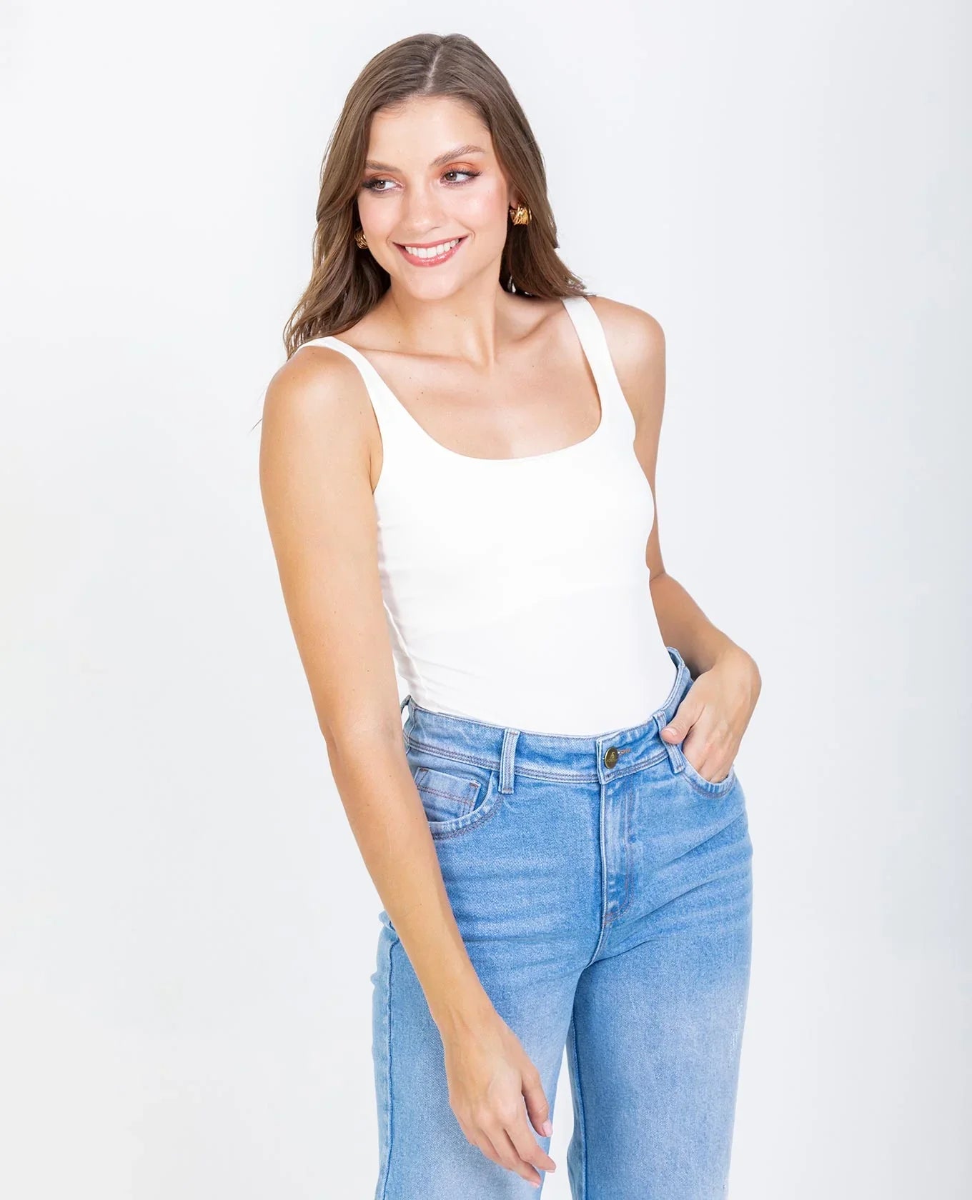 BLUSA ADRISSA BÁSICA JULIA PARA MUJER Adrissa