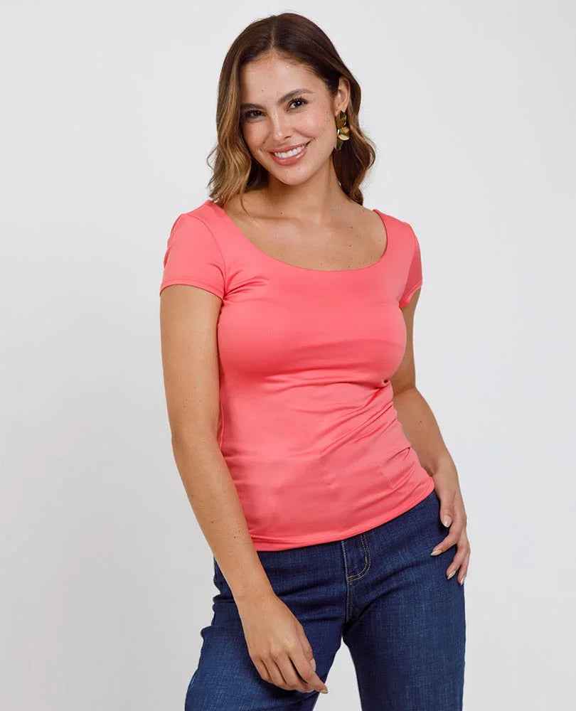 BLUSA ADRISSA BÁSICA REBECA PARA MUJER Adrissa Blusas