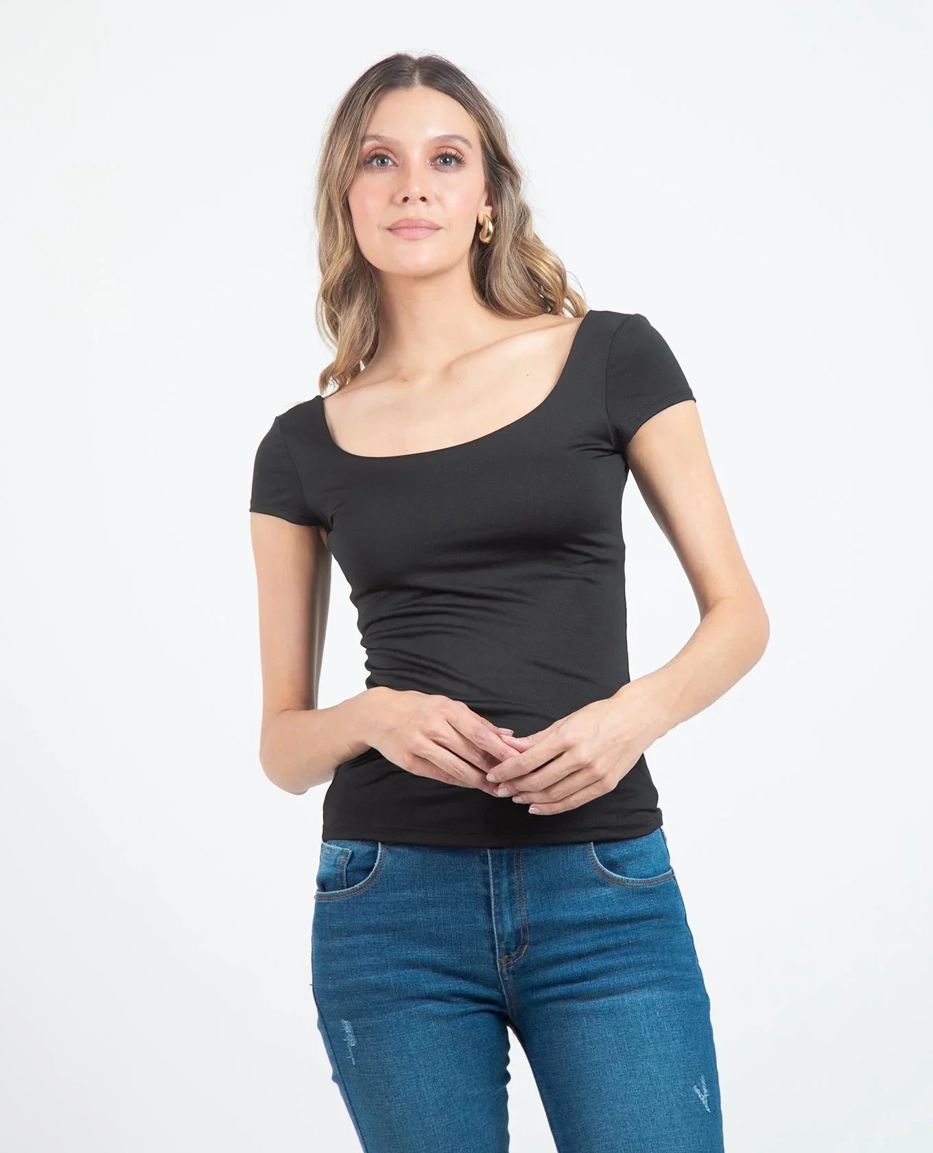 BLUSA ADRISSA BÁSICA REBECA PARA MUJER Adrissa Blusas