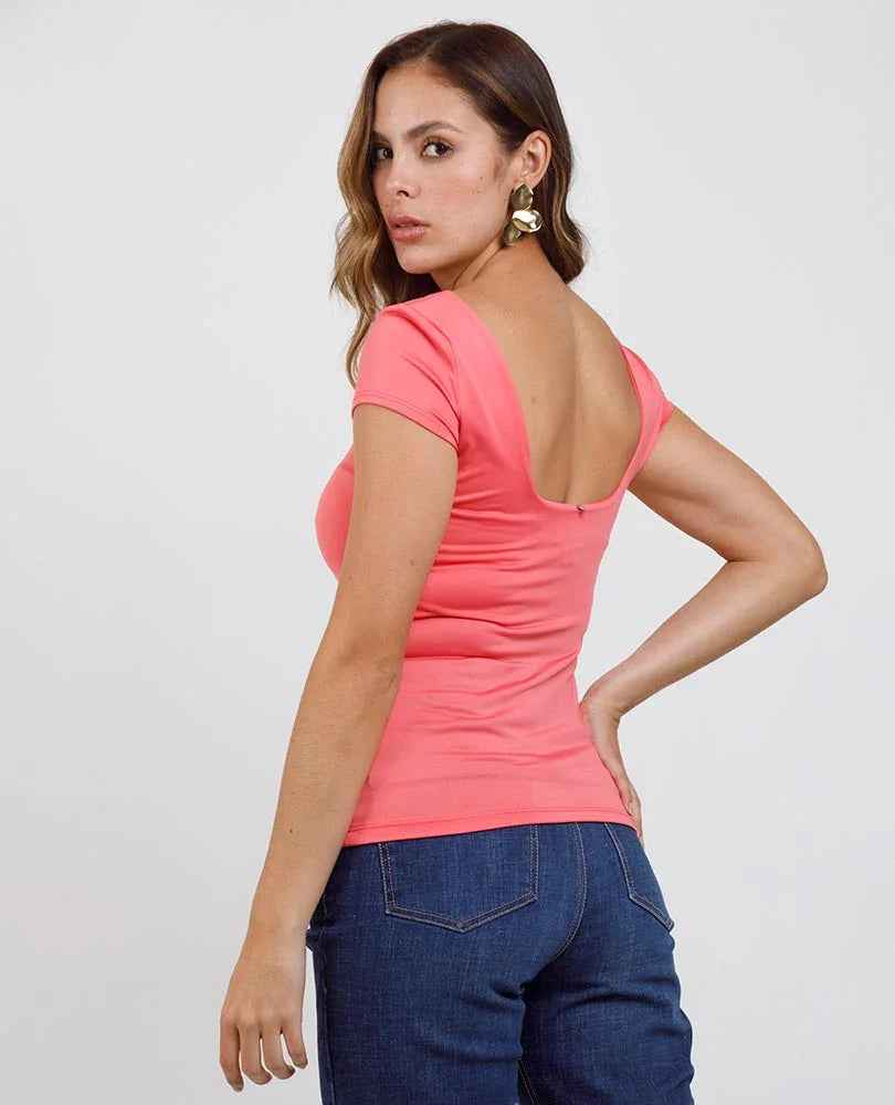 BLUSA ADRISSA BÁSICA REBECA PARA MUJER Adrissa Blusas