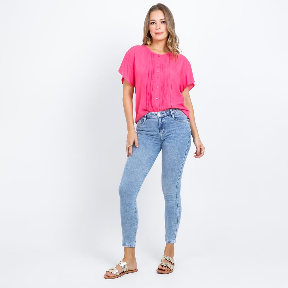 CAMISA MANGA CORTA PARA MUJER Adrissa