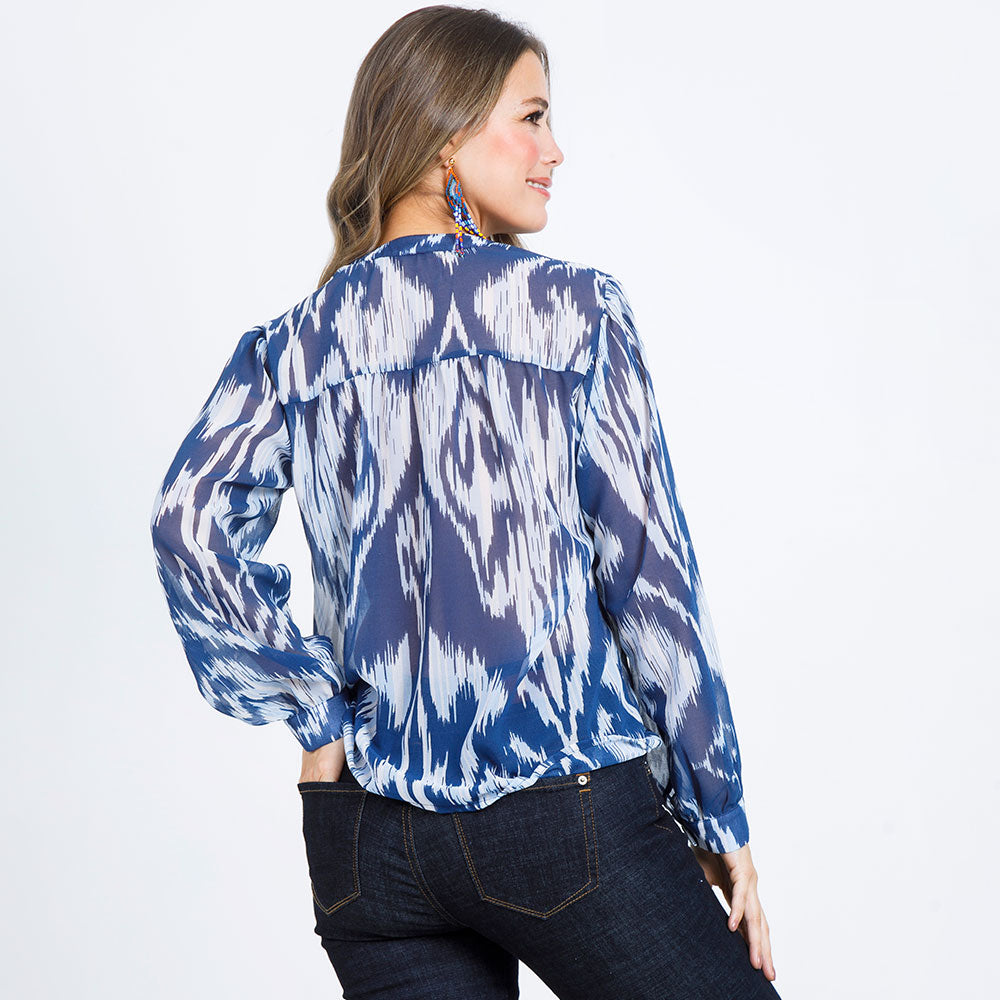 CAMISA MANGA LARGA PARA MUJER Adrissa