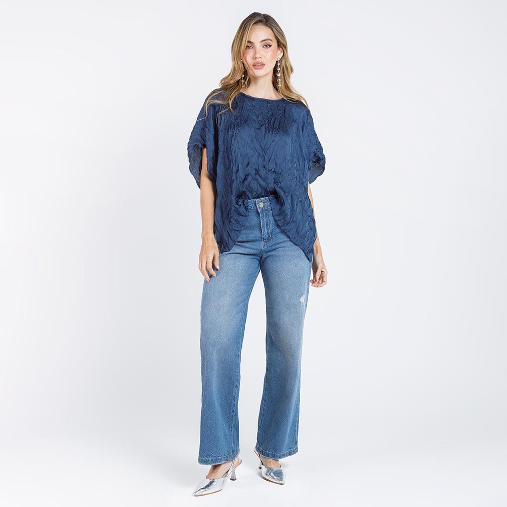 PONCHO CRAQUELADO PARA MUJER Adrissa