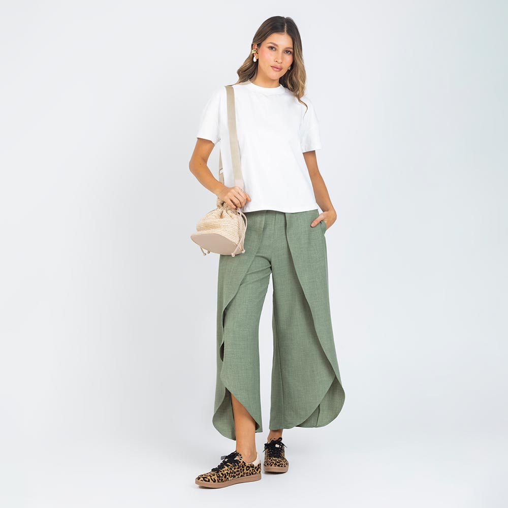 CAMISETA MANGA CORTA PARA MUJER EN ALGODÓN Adrissa