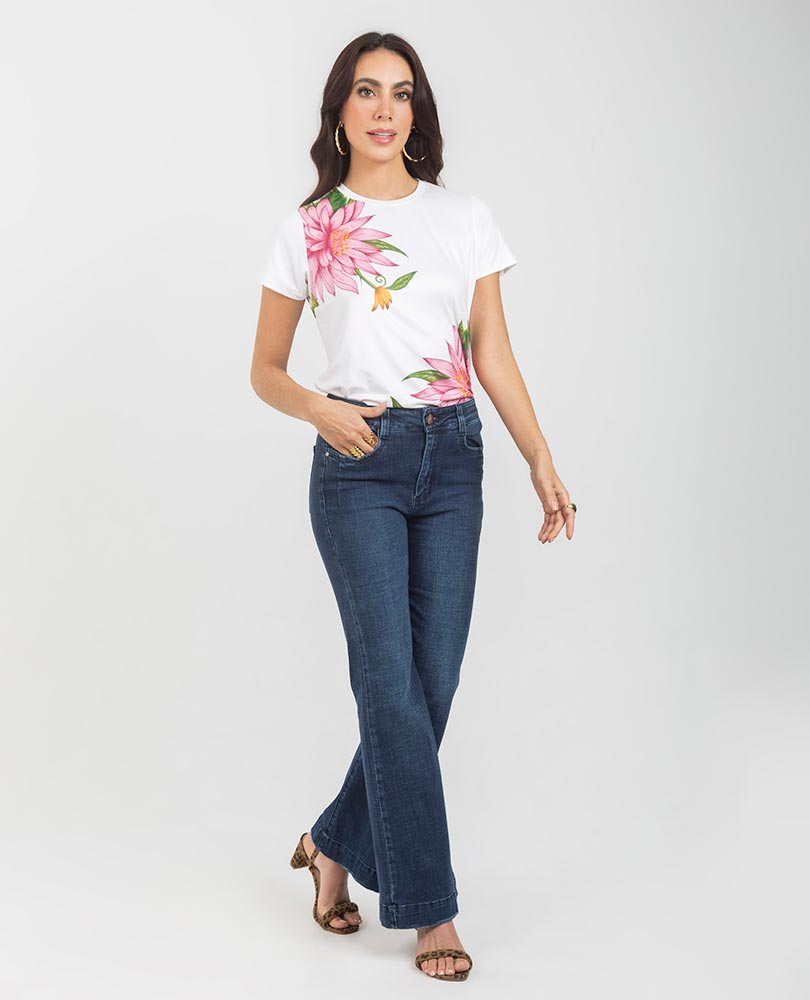 CAMISETA ESTAMPADO EXCLUSIVO PARA MUJER Adrissa