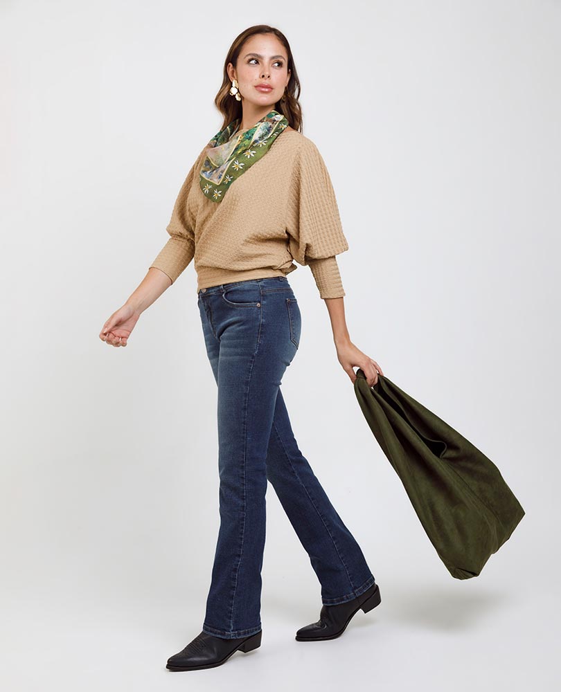 BLUSA MANGA MARIPOSA PARA MUJER Adrissa