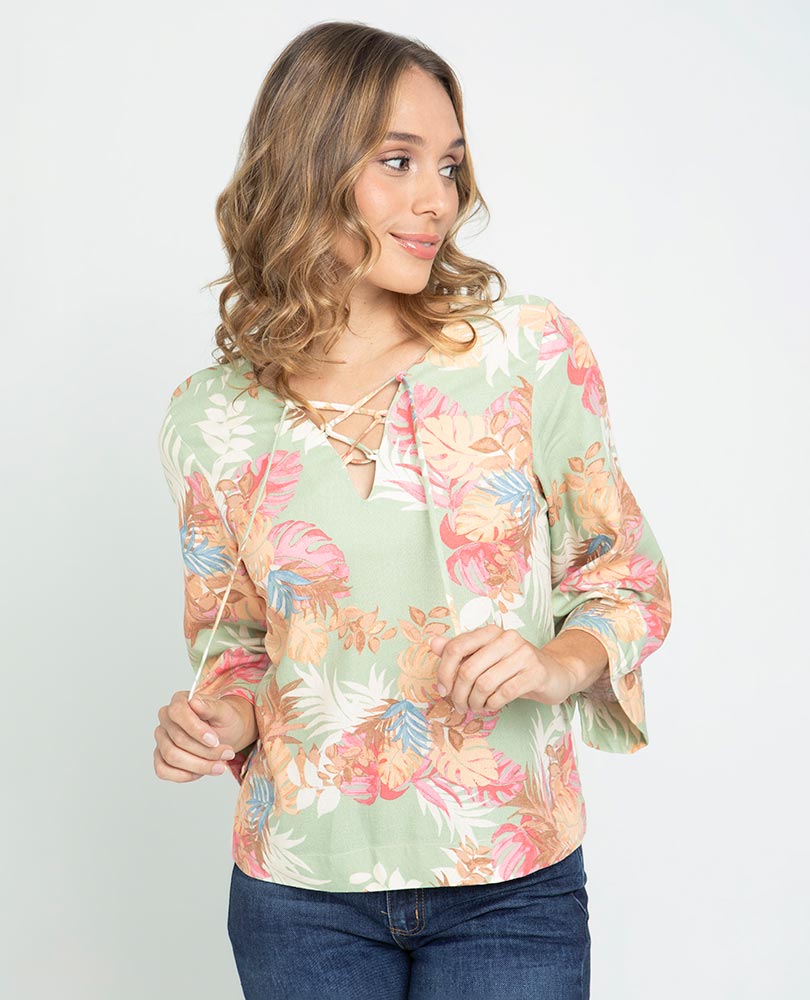 BLUSA ESTAMPADA PARA MUJER Adrissa