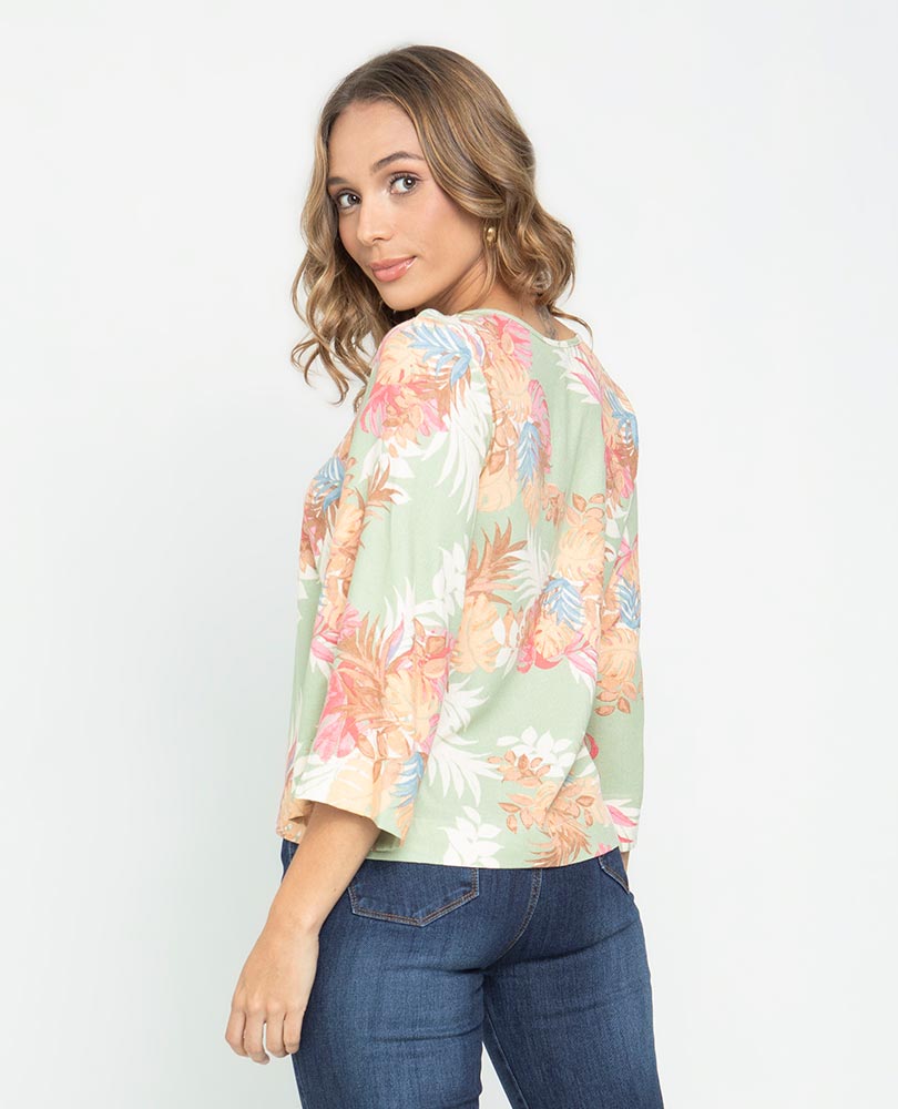 BLUSA ESTAMPADA PARA MUJER Adrissa