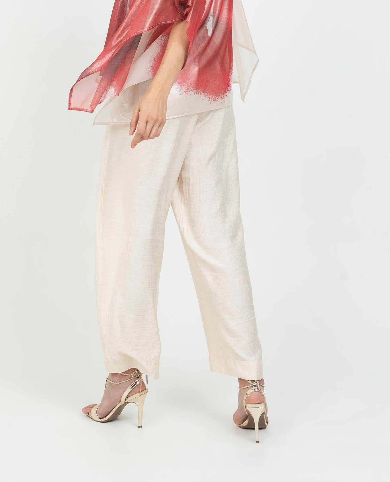 PANTALON WIDE LEG PARA MUJER ELASTICO EN CINTURA Y RUEDO ANCHO Adrissa