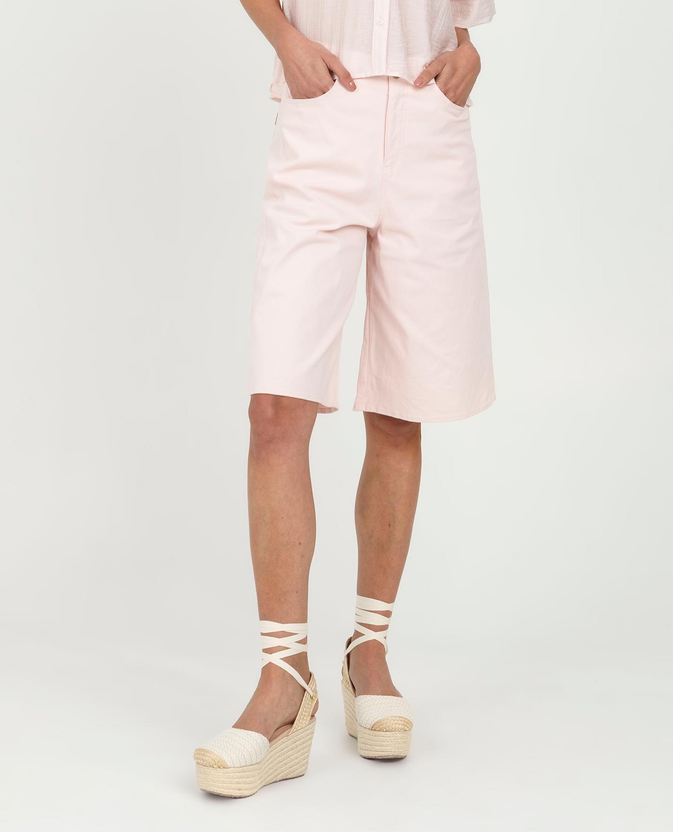 BERMUDA YORK PARA MUJER CINCO BOLSILLOS EN DRIL Adrissa | Ropa para mujer Pantalones