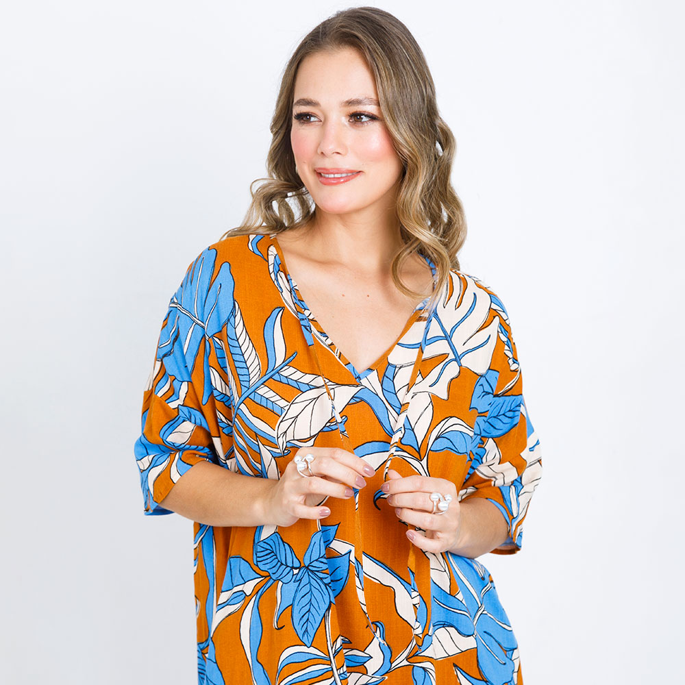 VESTIDO CORTO PARA MUJER ESTAMPADO Adrissa