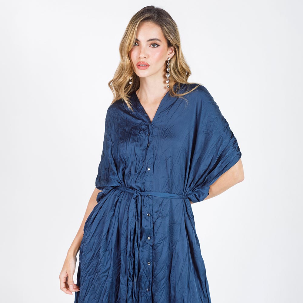 VESTIDO CRAQUELADO PARA MUJER Adrissa