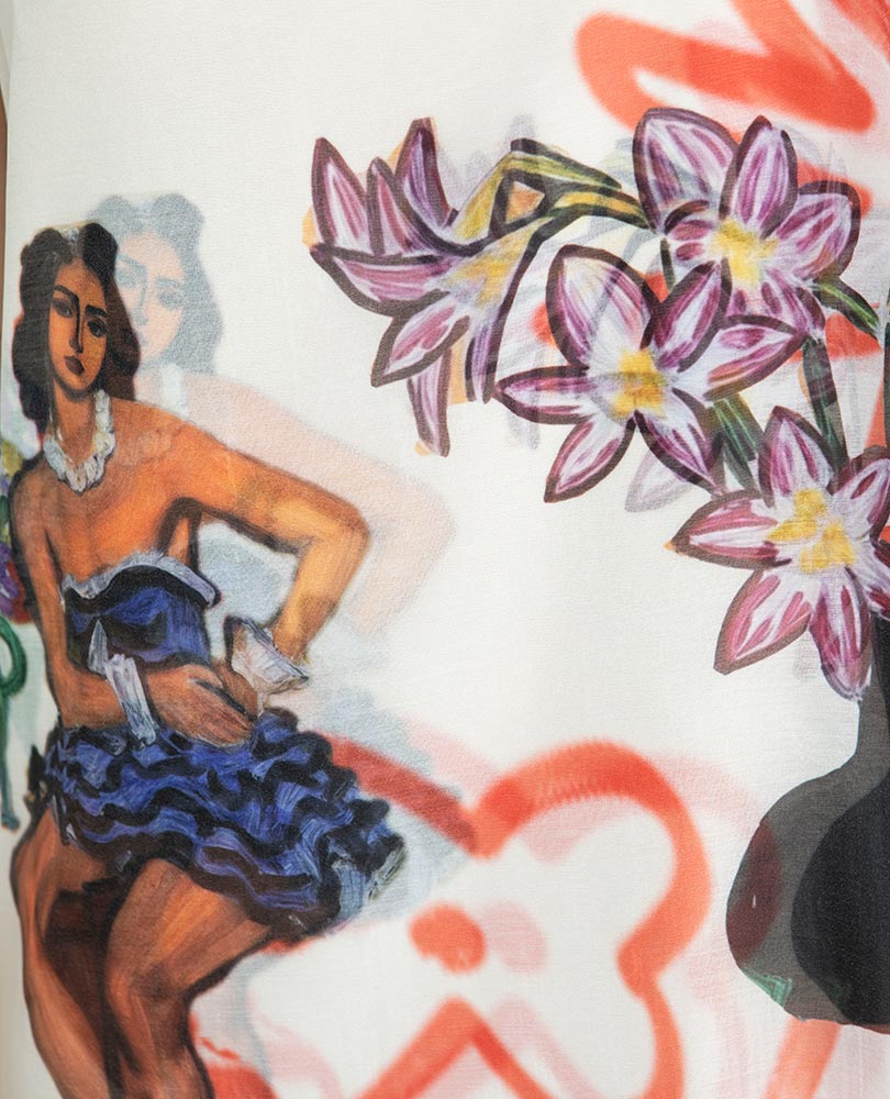 VESTIDO TALEGO PARA MUJER ESTAMPADO Adrissa