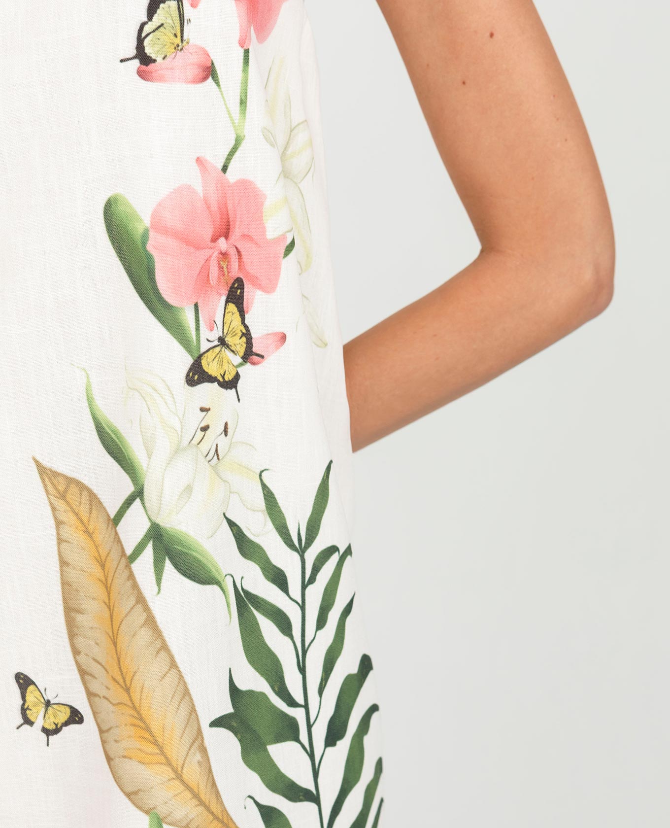 VESTIDO CORTO PARA MUJER ESTAMPADO EXCLUSIVO SILUETA EN LÍNEA A MANGA SISA Adrissa | Ropa para mujer Vestidos