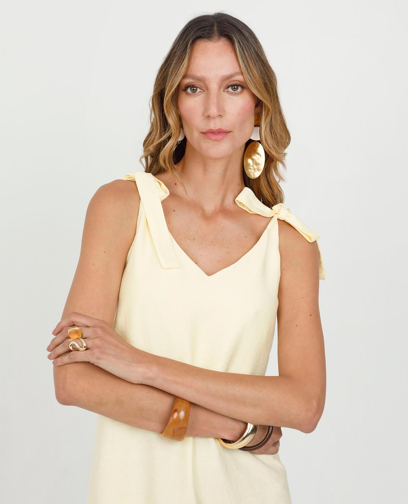 VESTIDO CORTO PARA MUJER CON TIRAS PARA ANUDAR Y BOLERO