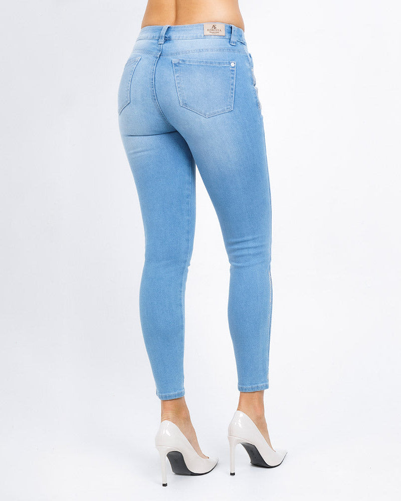 JEAN SKINNY PARA MUJER CON EFECTO Adrissa