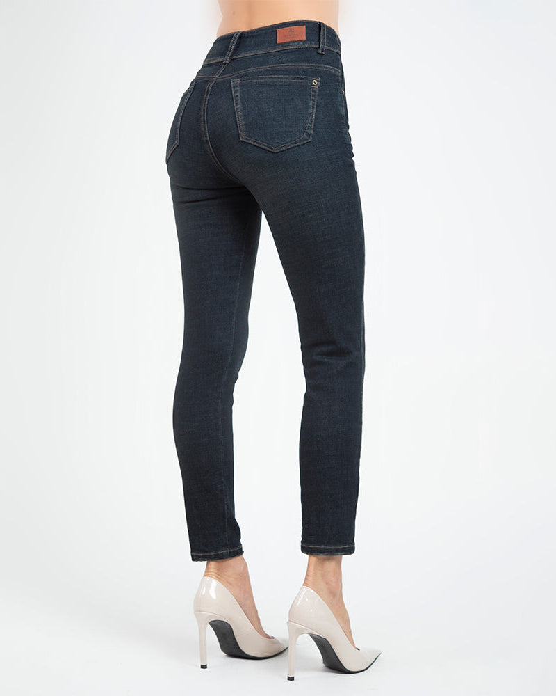 JEAN SKINNY PARA MUJER TONO OSCURO Adrissa