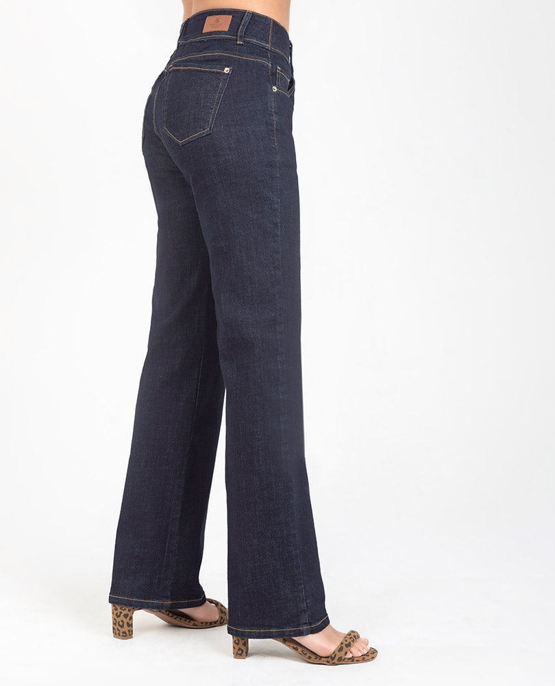 JEAN REGULAR PARA MUJER TONO OSCURO Adrissa