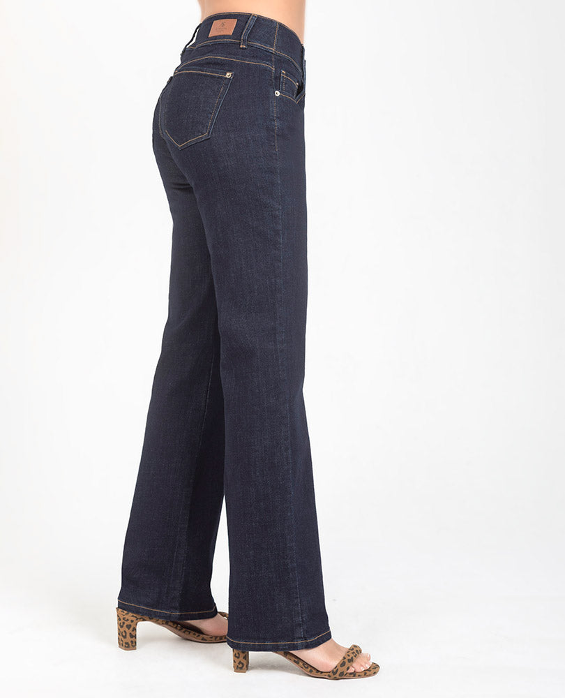 JEAN REGULAR PARA MUJER TONO OSCURO Adrissa