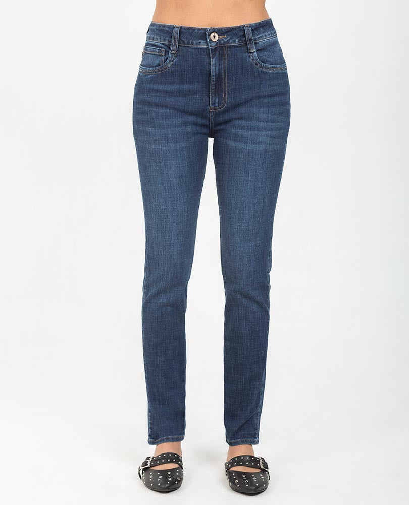 JEAN SKINNY PARA MUJER CON DESGASTES Adrissa
