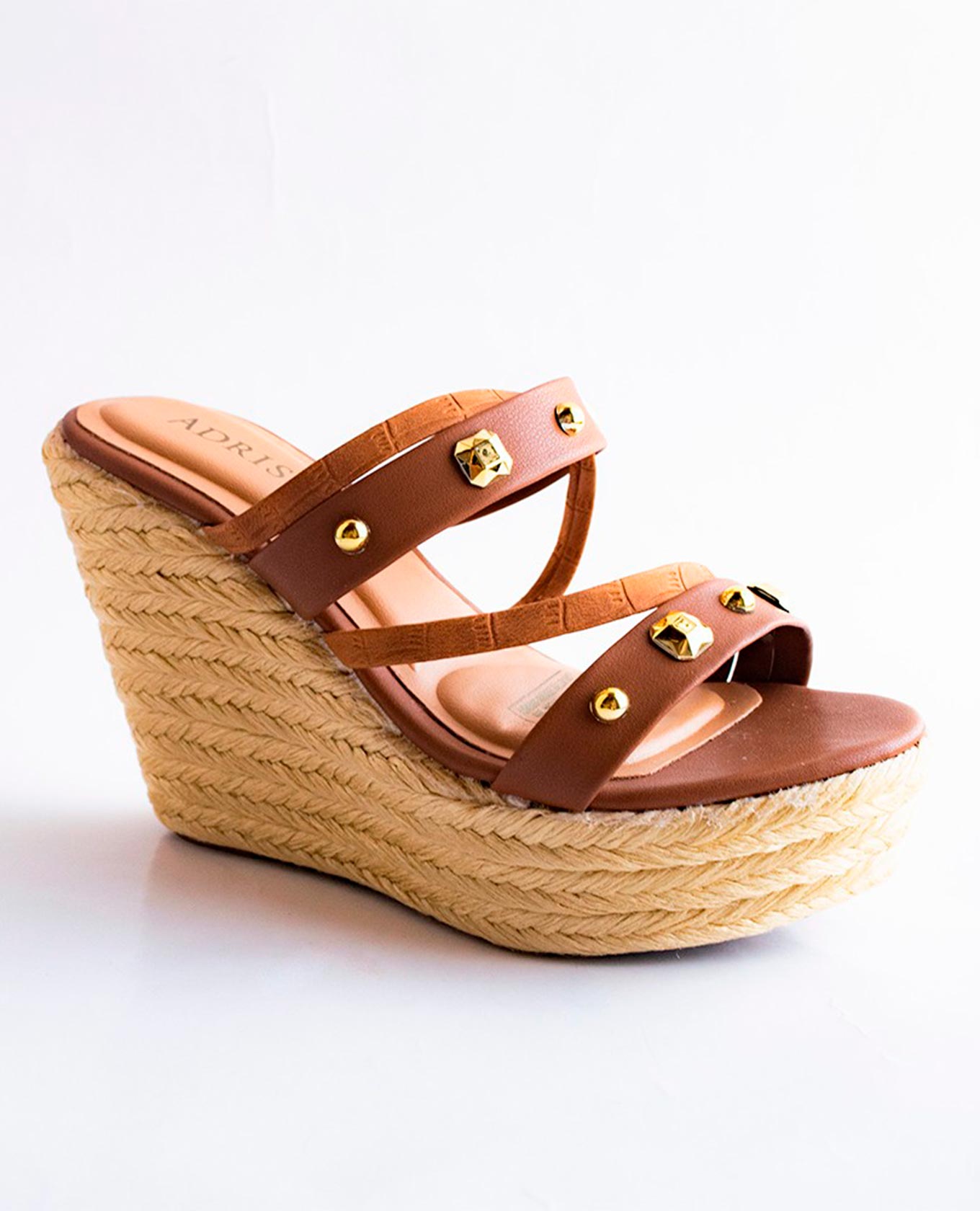 PLATAFORMA YUTE PARA MUJER CUERDAS CRUZA Adrissa