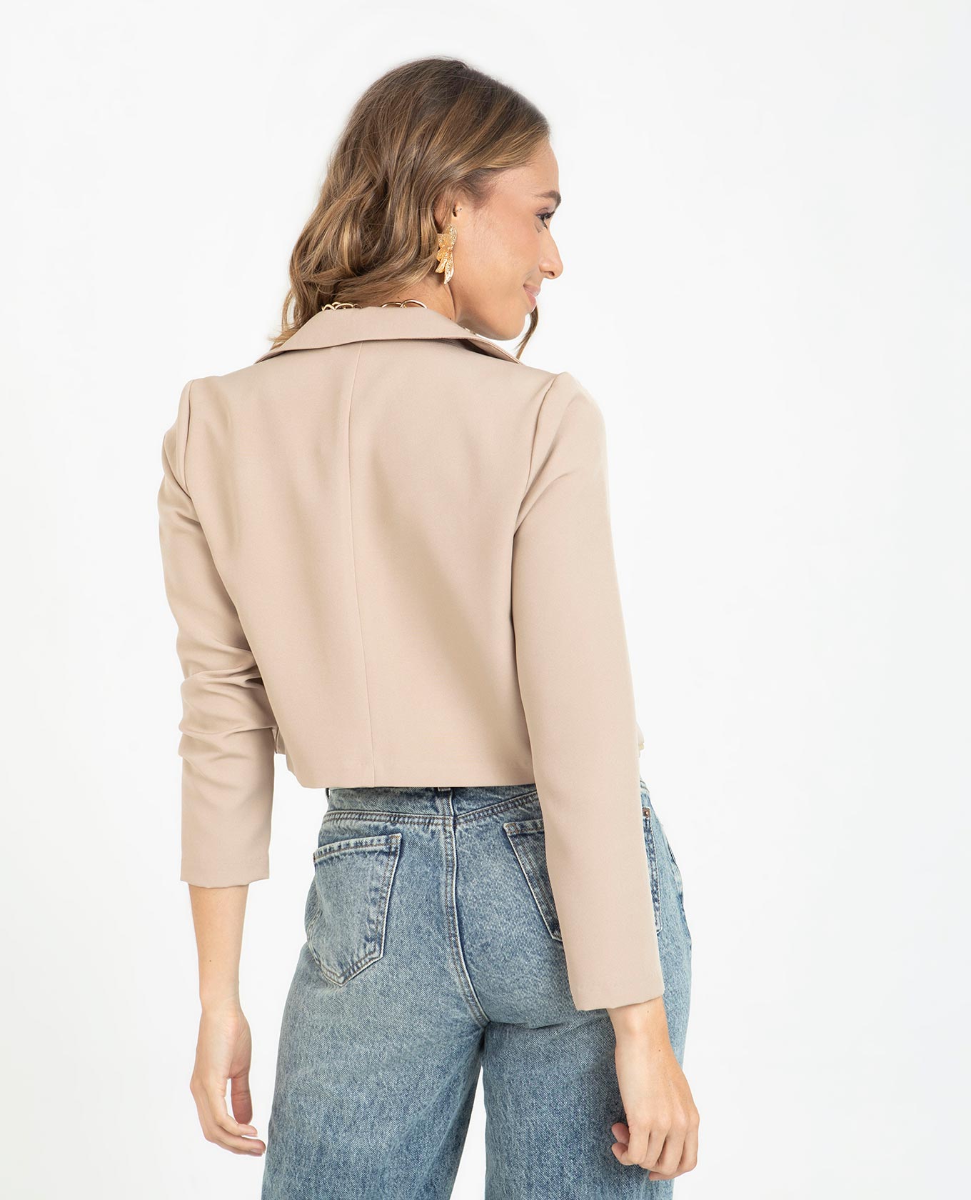 MINIBLAZER BÁSICO VICTORIA PARA MUJER Adrissa Chaquetas