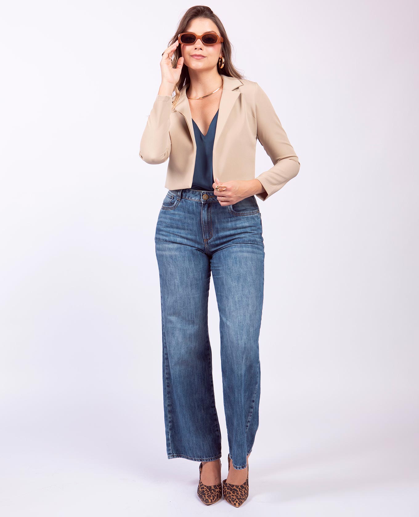 MINIBLAZER BÁSICO VICTORIA PARA MUJER Adrissa Chaquetas