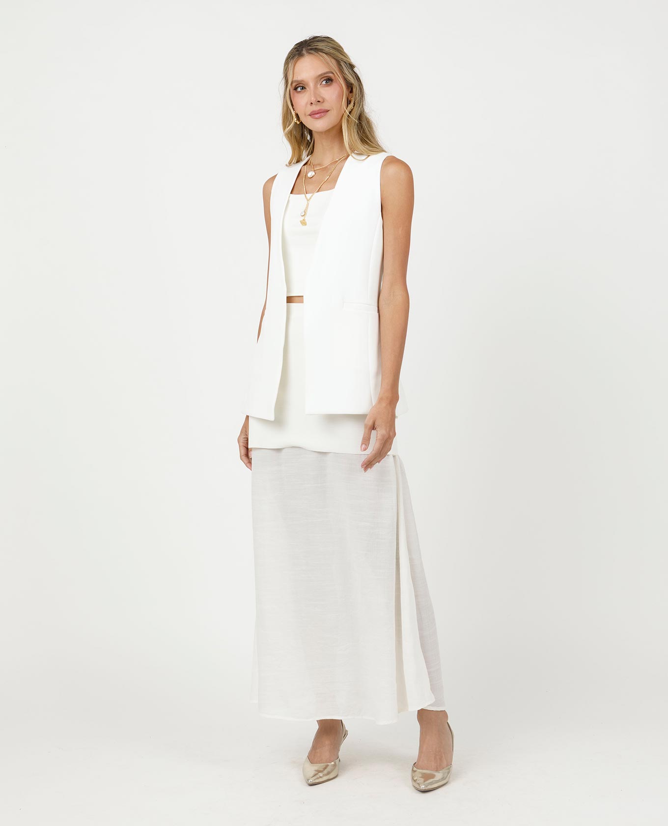 CHALECO MULTI OUTFIT ADRISSA PARA MUJER FORRADO CON BOLSILLOS Adrissa | Ropa para mujer Chaquetas