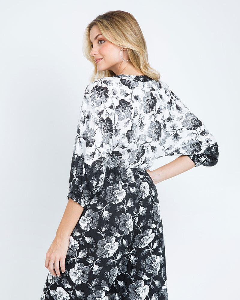 ENTERIZO LARGO PARA MUJER EN MEZCLA Adrissa