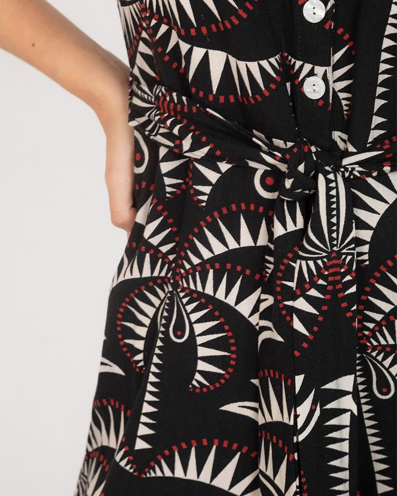 ENTERIZO LARGO PARA MUJER ESTAMPADO Adrissa