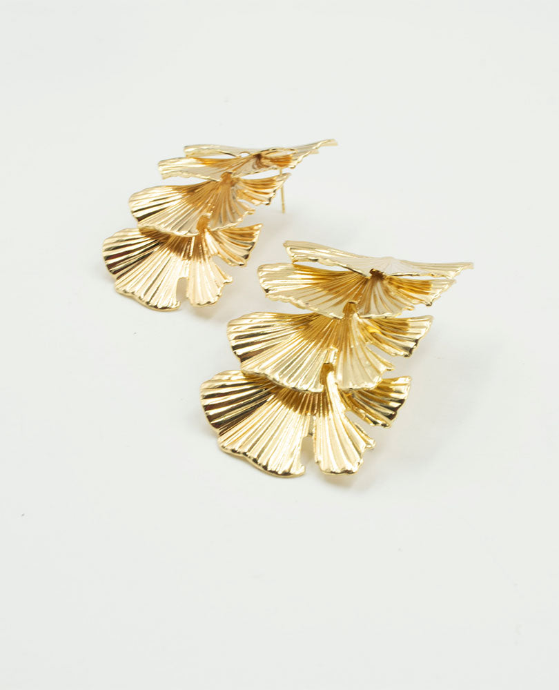 ARETE HOJA Adrissa Aretes