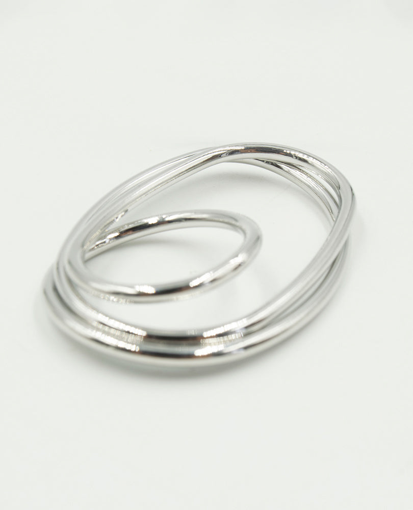 ANILLO FEMENINO METÁLICO DOS DEDOS Adrissa