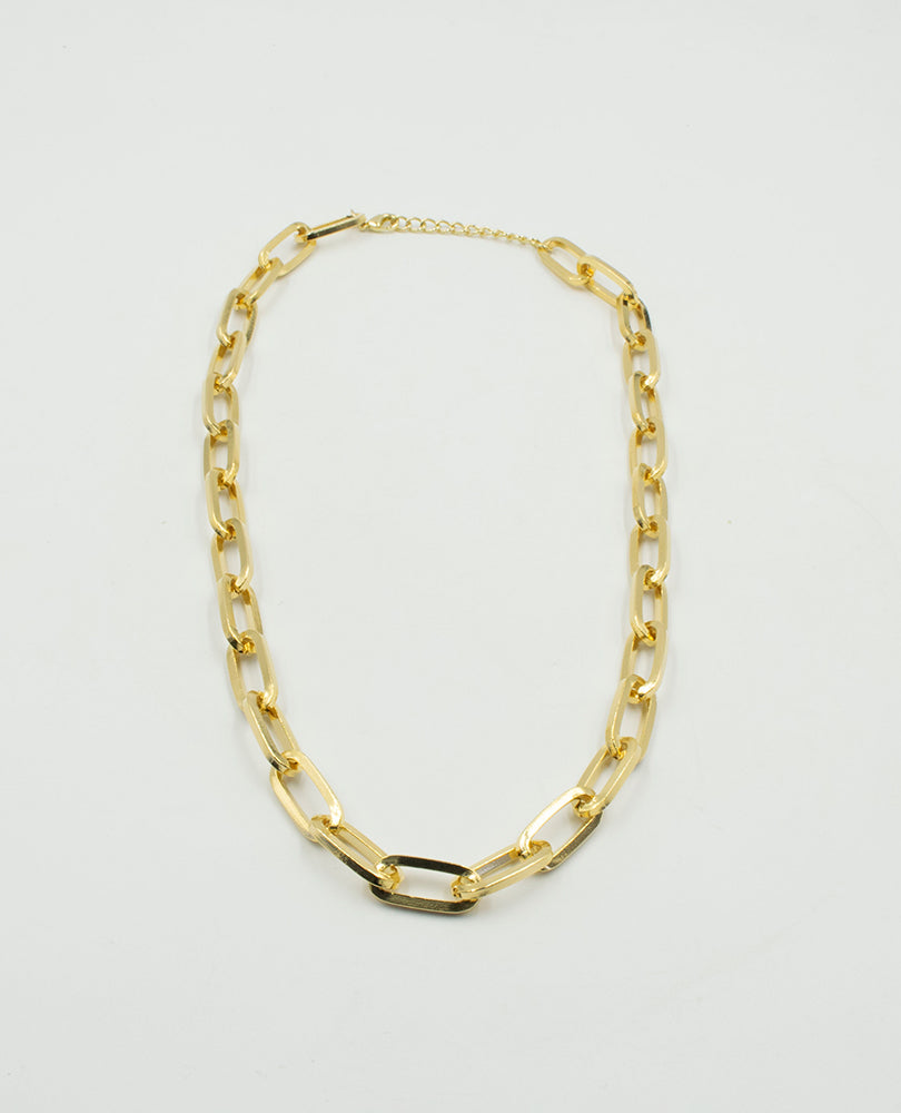 CADENA ESLABONES DORADA Adrissa