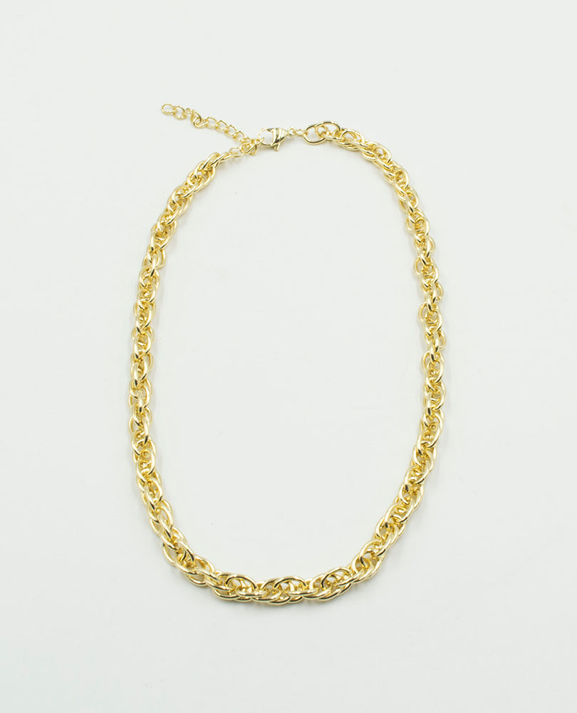 CADENA ESLABONES DORADA DELGADA Adrissa