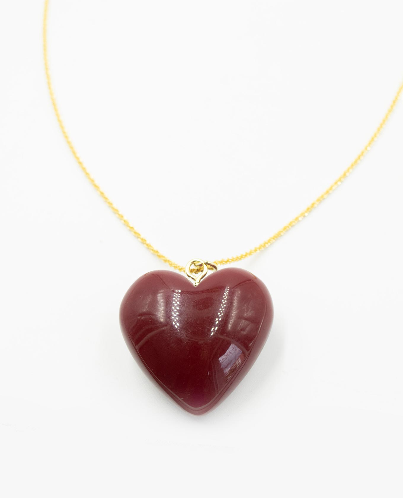 COLLAR FEMENINO DIJE CORAZÓN Adrissa | Ropa para mujer