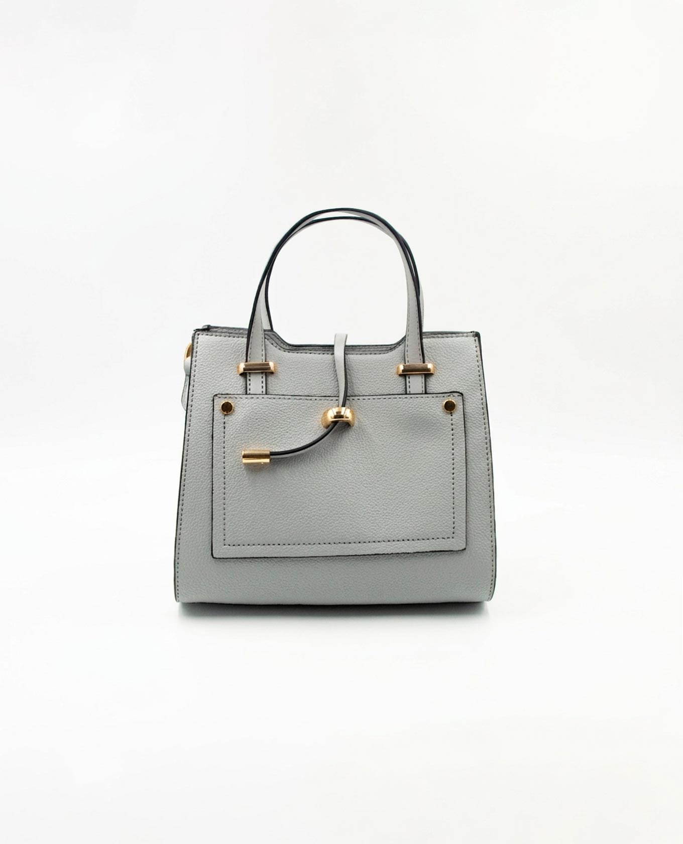 MINI TOTE ESTRUCTURADO MANOS LIBRES U VERDE SECO Adrissa | Ropa para mujer