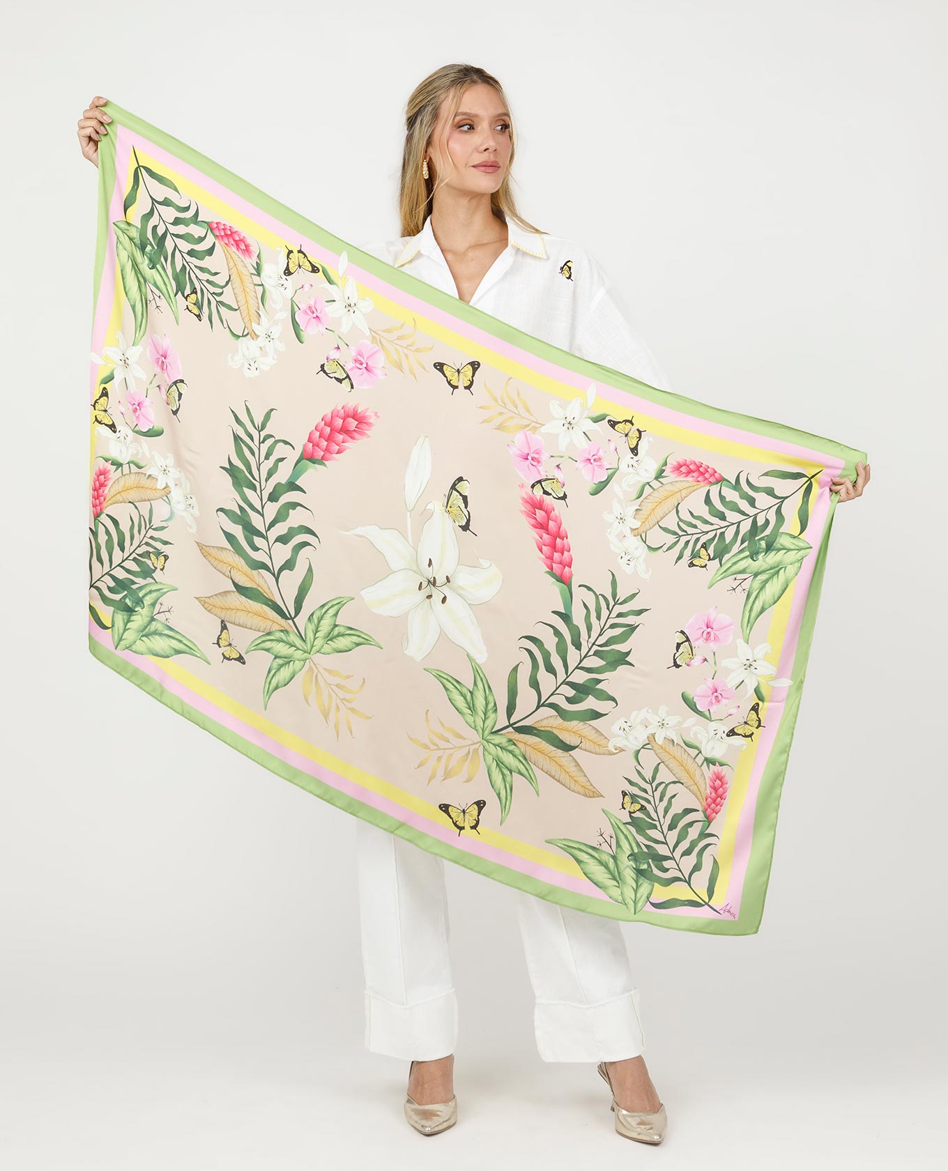 PAREO ESTAMPADO COLOMBIA MAGICA EXCLUSIVO 89CM X 1.42CM