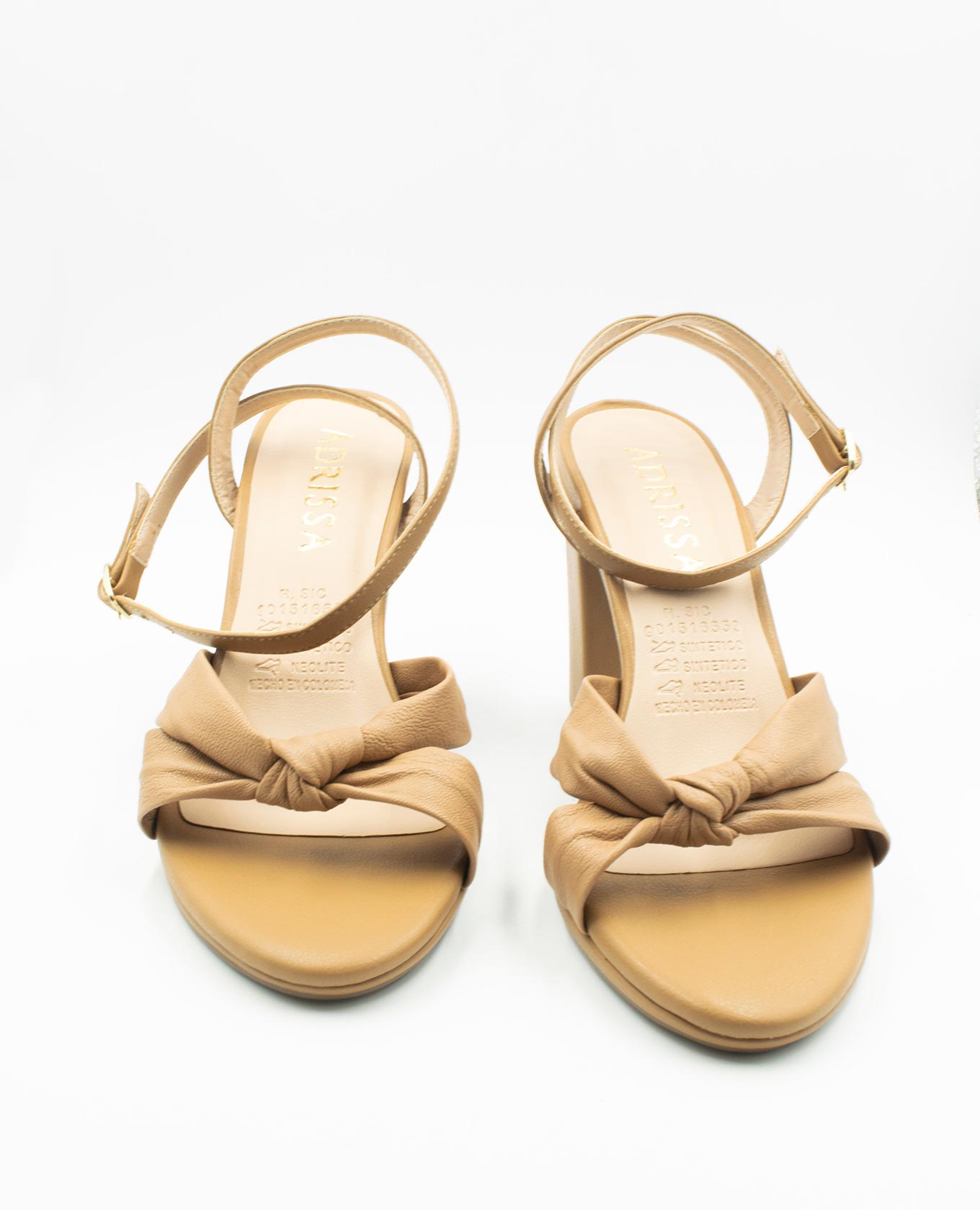 SANDALIA DE TACON CON MONO Adrissa | Ropa para mujer