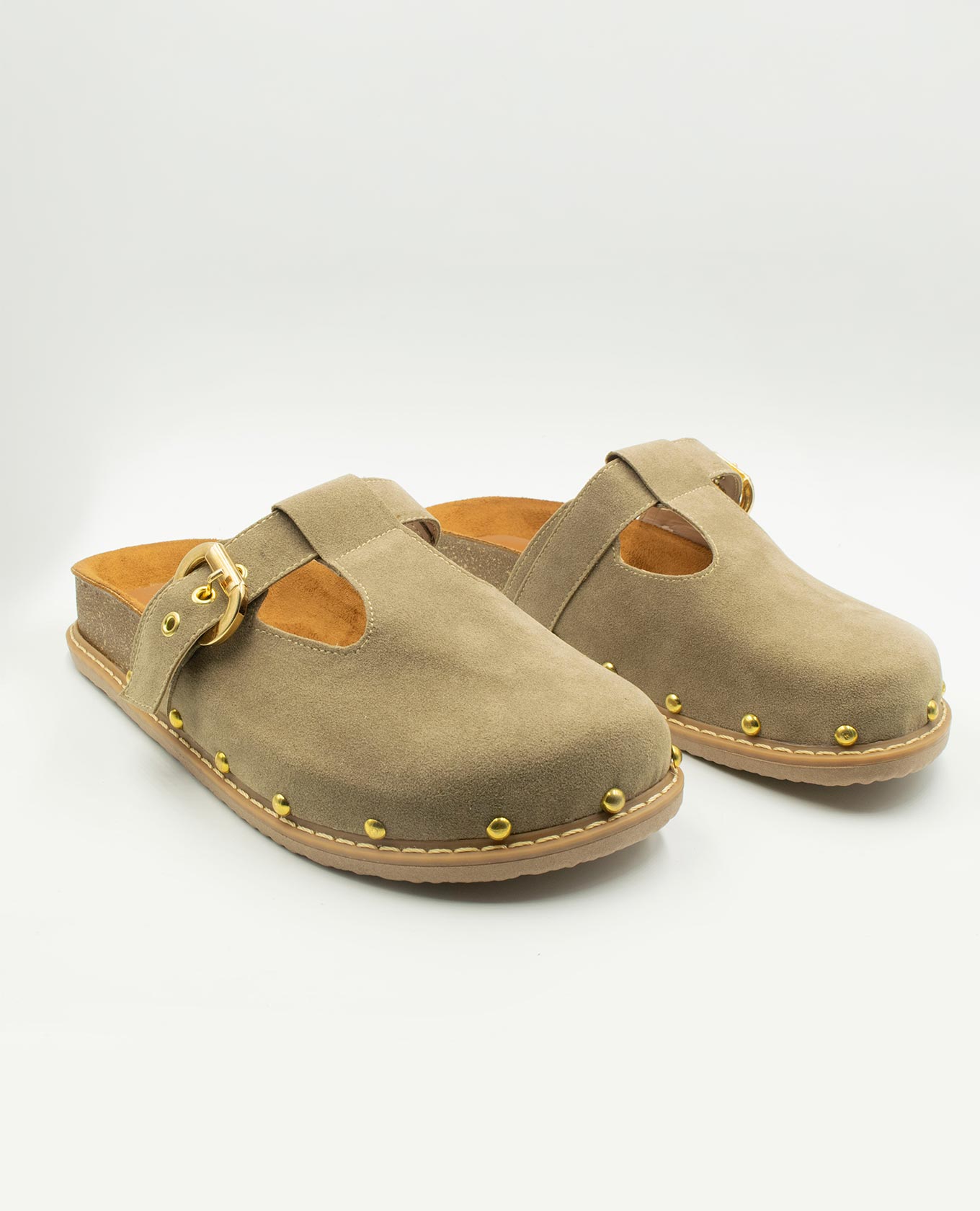 SANDALIA PLANA CON TACHES Y CORREAS Adrissa | Ropa para mujer Zapatos