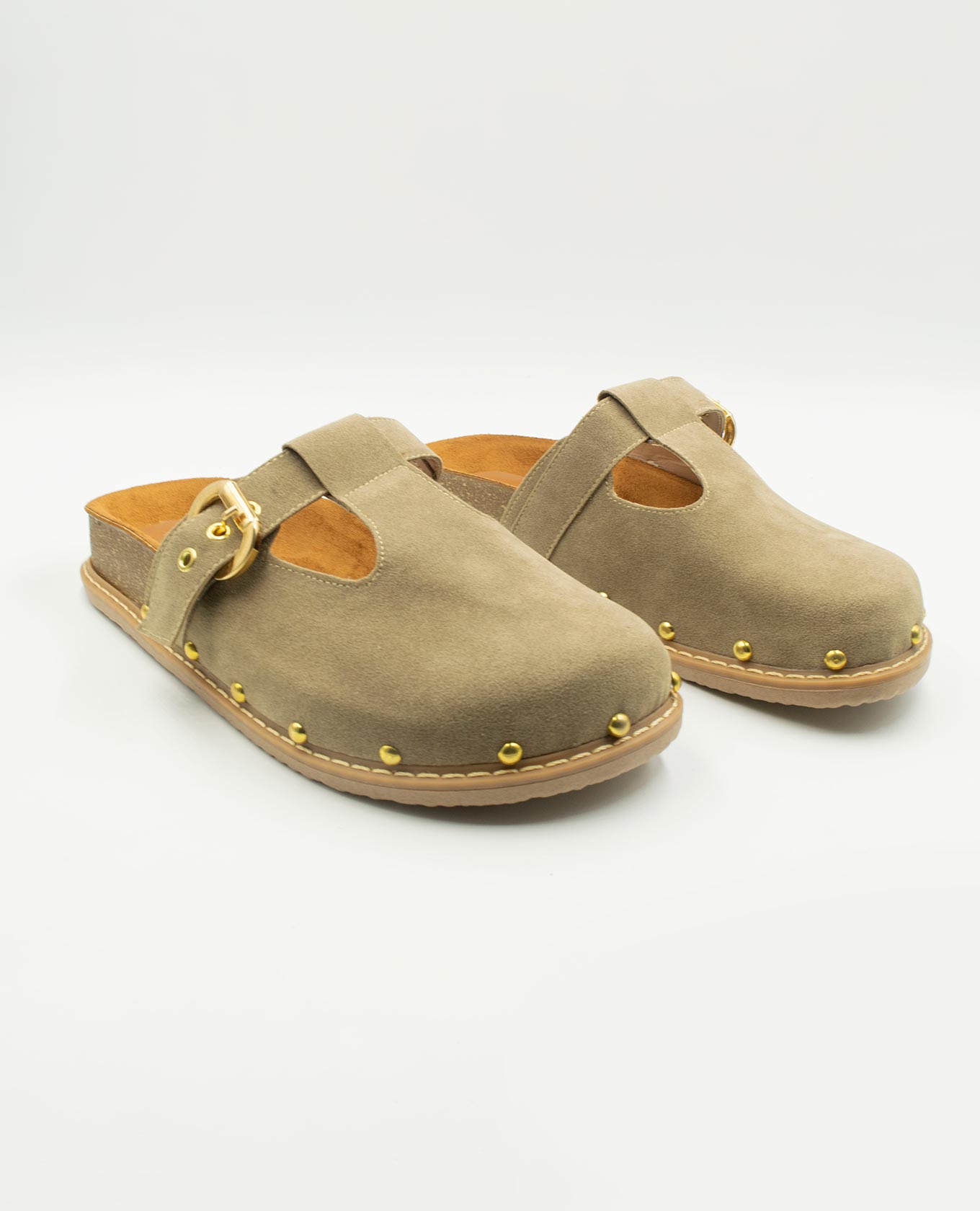 SANDALIA PLANA CON TACHES Y CORREAS Adrissa | Ropa para mujer Zapatos