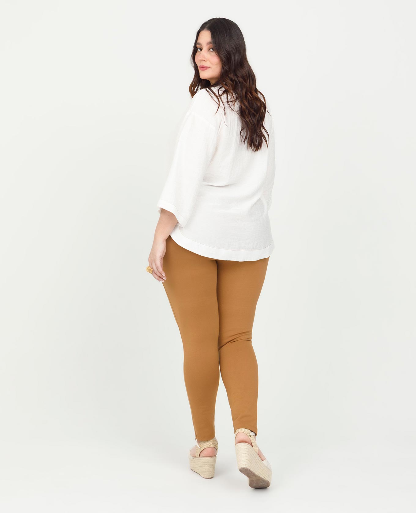 LEGGINS TALLAS GRANDES PRETINA ANCHA Adrissa