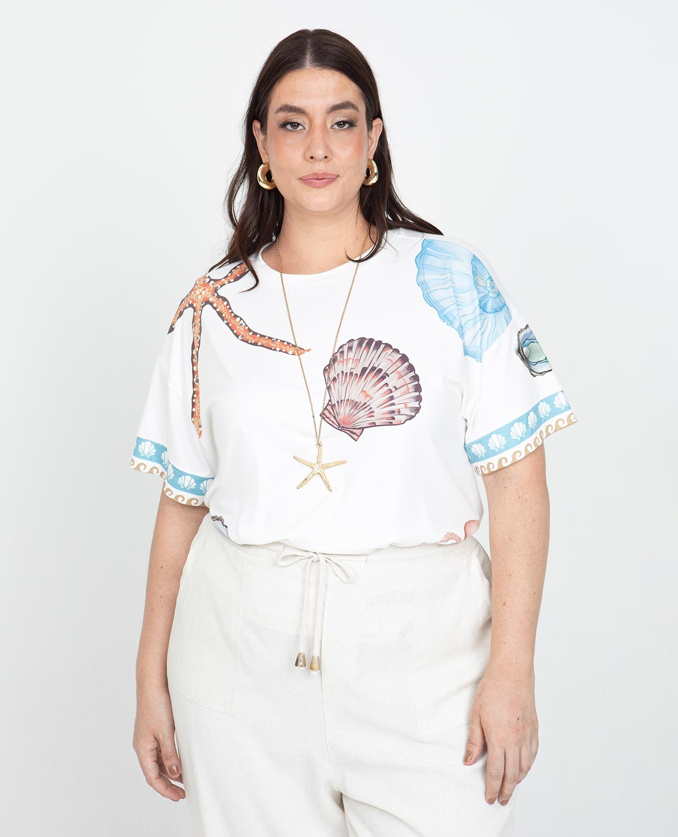 CAMISETA ESTAMPADO EXCLUSIVO PARA MUJER EN TELA CON TACTO SUAVE
