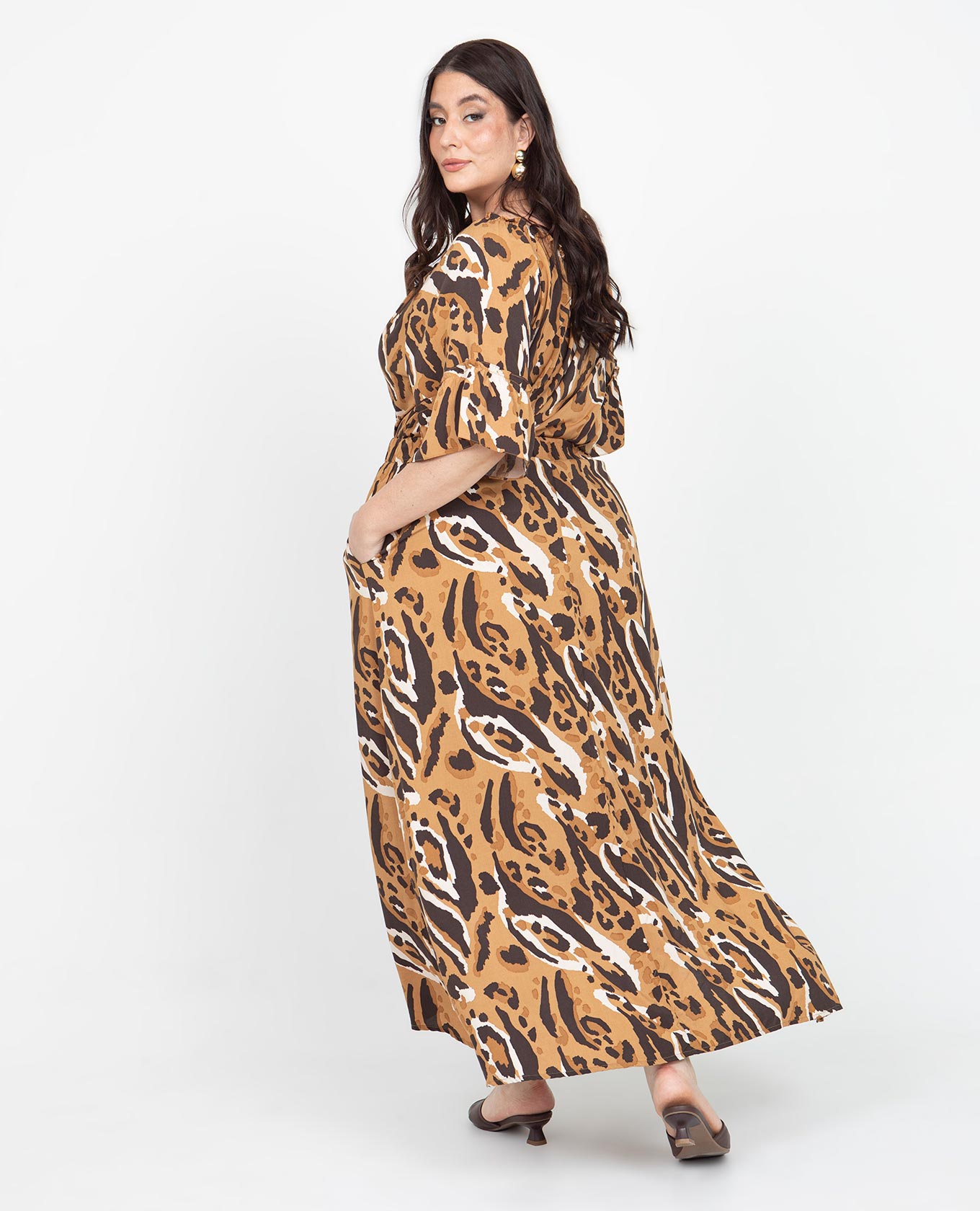BLUSA ESTAMPADA TALLAS GRANDES MANGA RANGLAN CON BOLERO