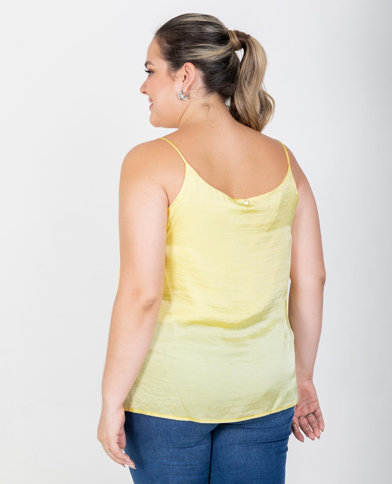 BLUSA BÁSICA TALLAS GRANDES OLIVIA Adrissa