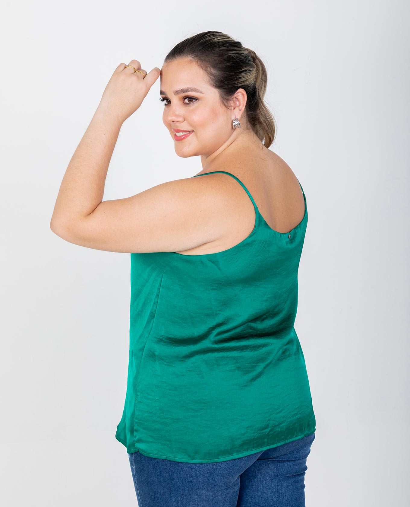 BLUSA BÁSICA TALLAS GRANDES OLIVIA Adrissa