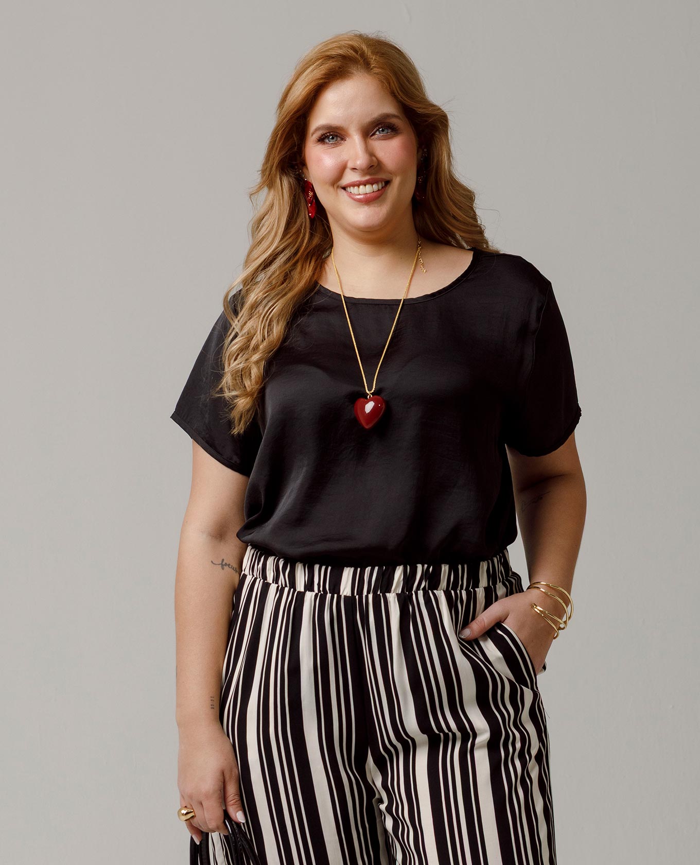 BLUSA TALLAS GRANDES BÁSICA MARÍA
