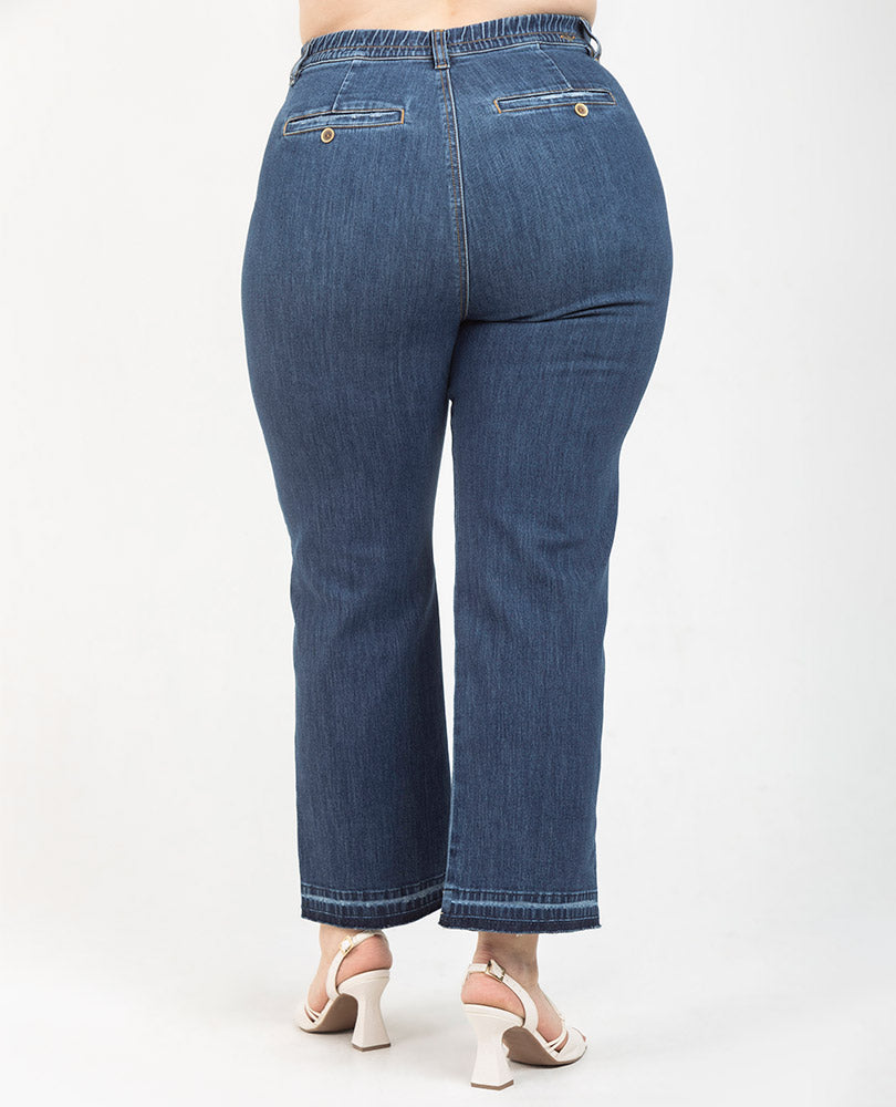 JEAN REGULAR CORTO TALLAS GRANDES Adrissa