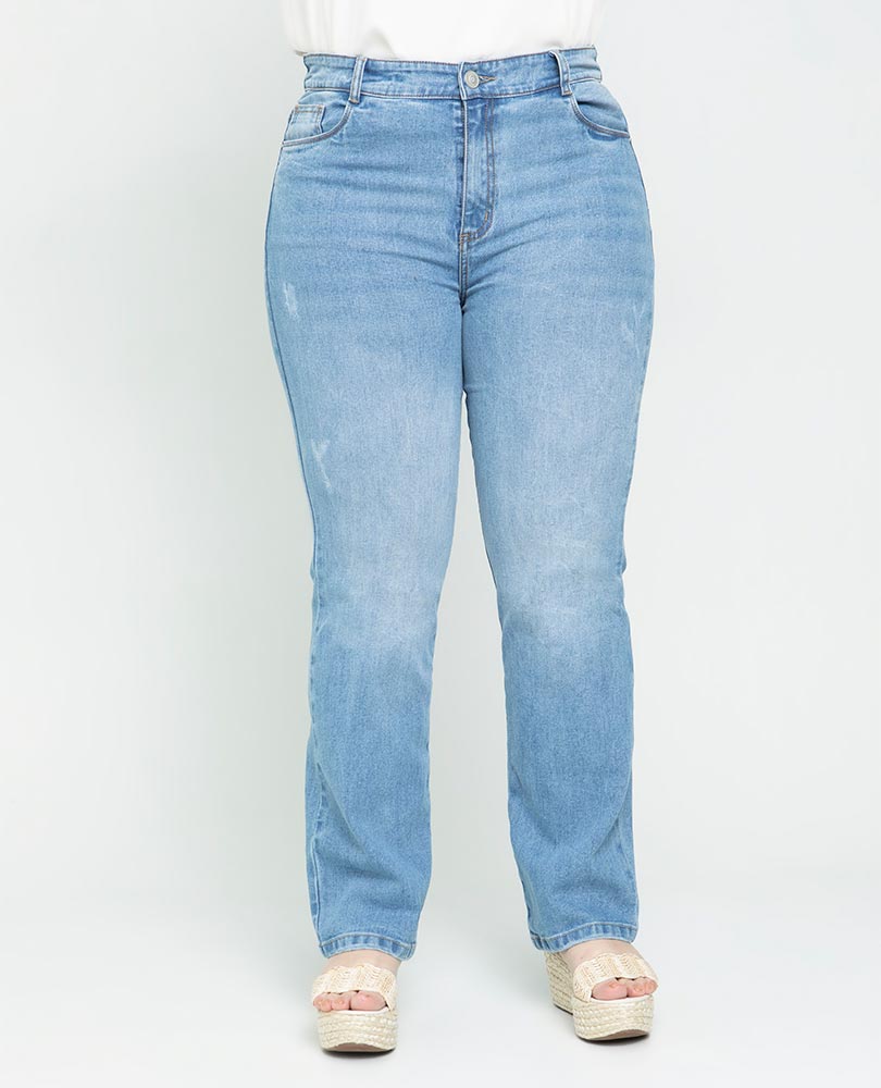 JEAN REGULAR TALLAS GRANDES TONO CLARO Adrissa