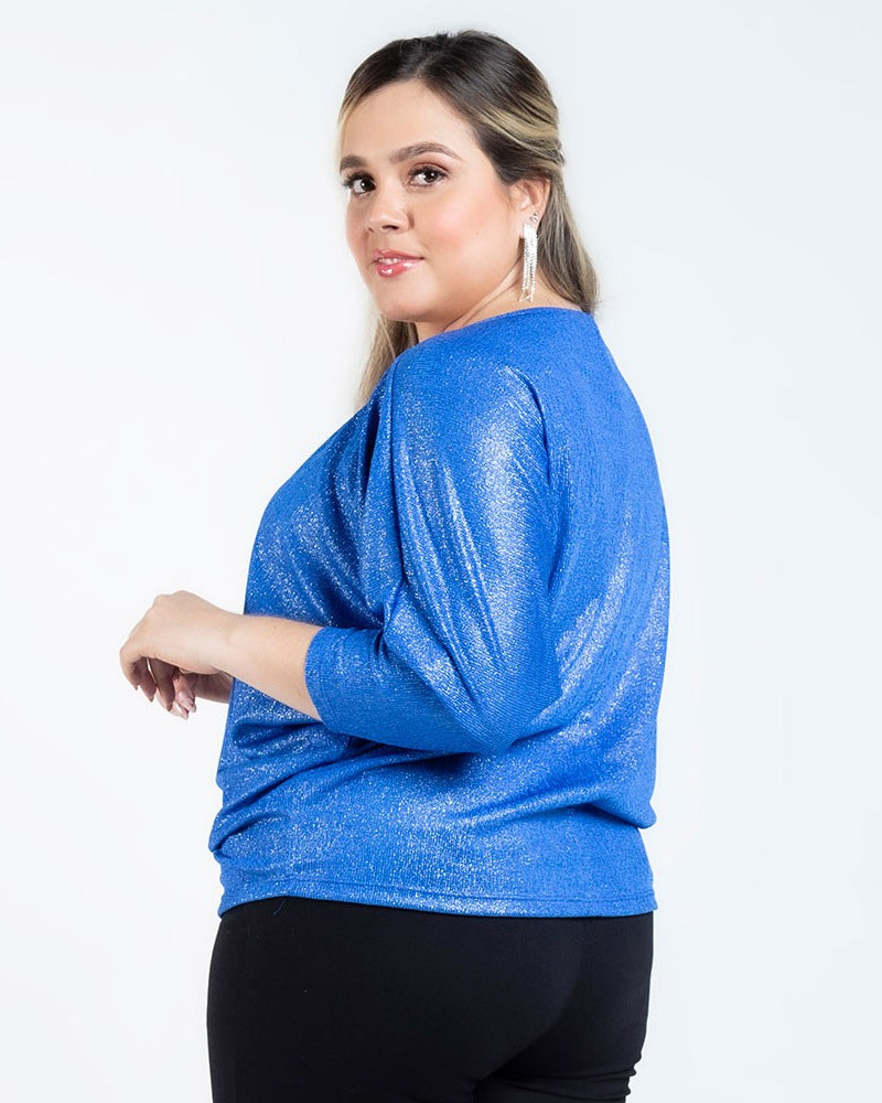 CAMISETA TALLAS GRANDES ESCOTE BANDEJA Adrissa